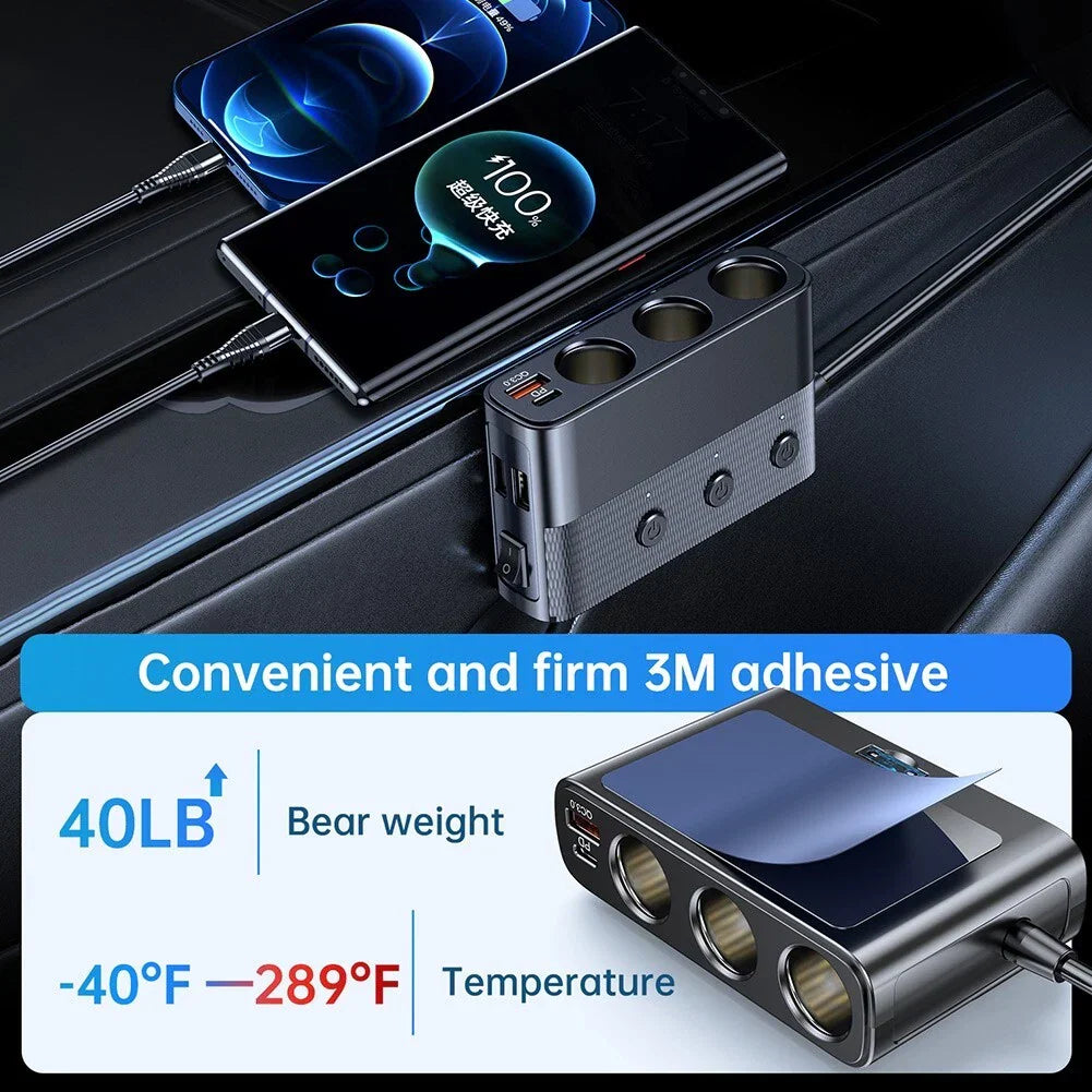 Safe and Secure Charging Built in for PROTECTION Circuit and Replaceable 15A