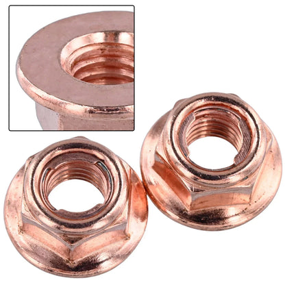 Lock Nuts M8x1 25 for Exhaust Manifolds 50 Pieces