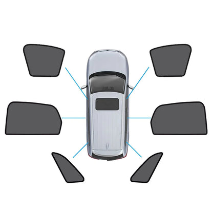 Magnetic Mesh Sun Blind Shades for Audi Q3 RS Q3 (2019-2025)