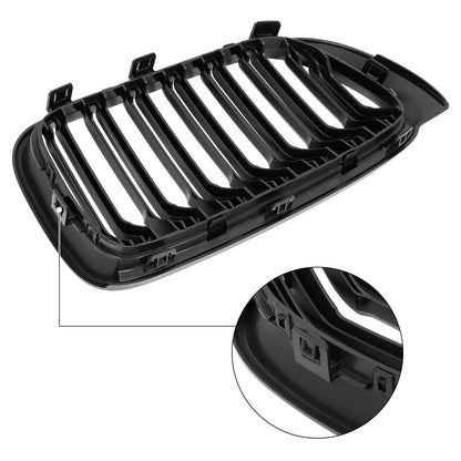 Glossy Black Hood Kidney Grille for BMW X3 (2015-2017)