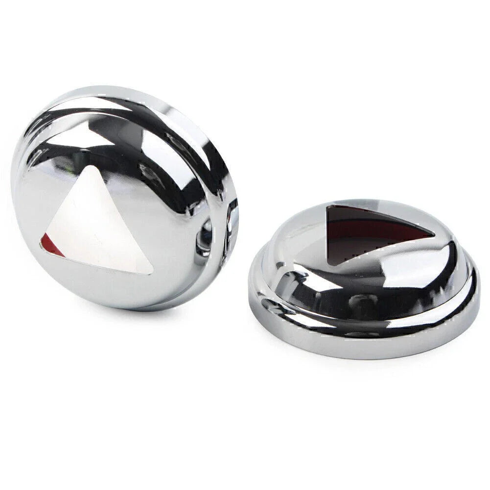 Chrome Turn Signal Light Protection Covers for Scrambler 1200 (2019-2023)
