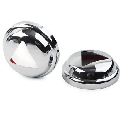 Chrome Turn Signal Light Protection Covers for Scrambler 1200 (2019-2023)