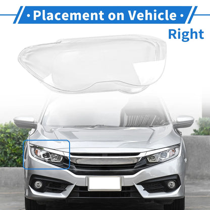 1 x Front Right Headlight Lens Cover for BMW 7 Series E66/E65 (2002-2005)