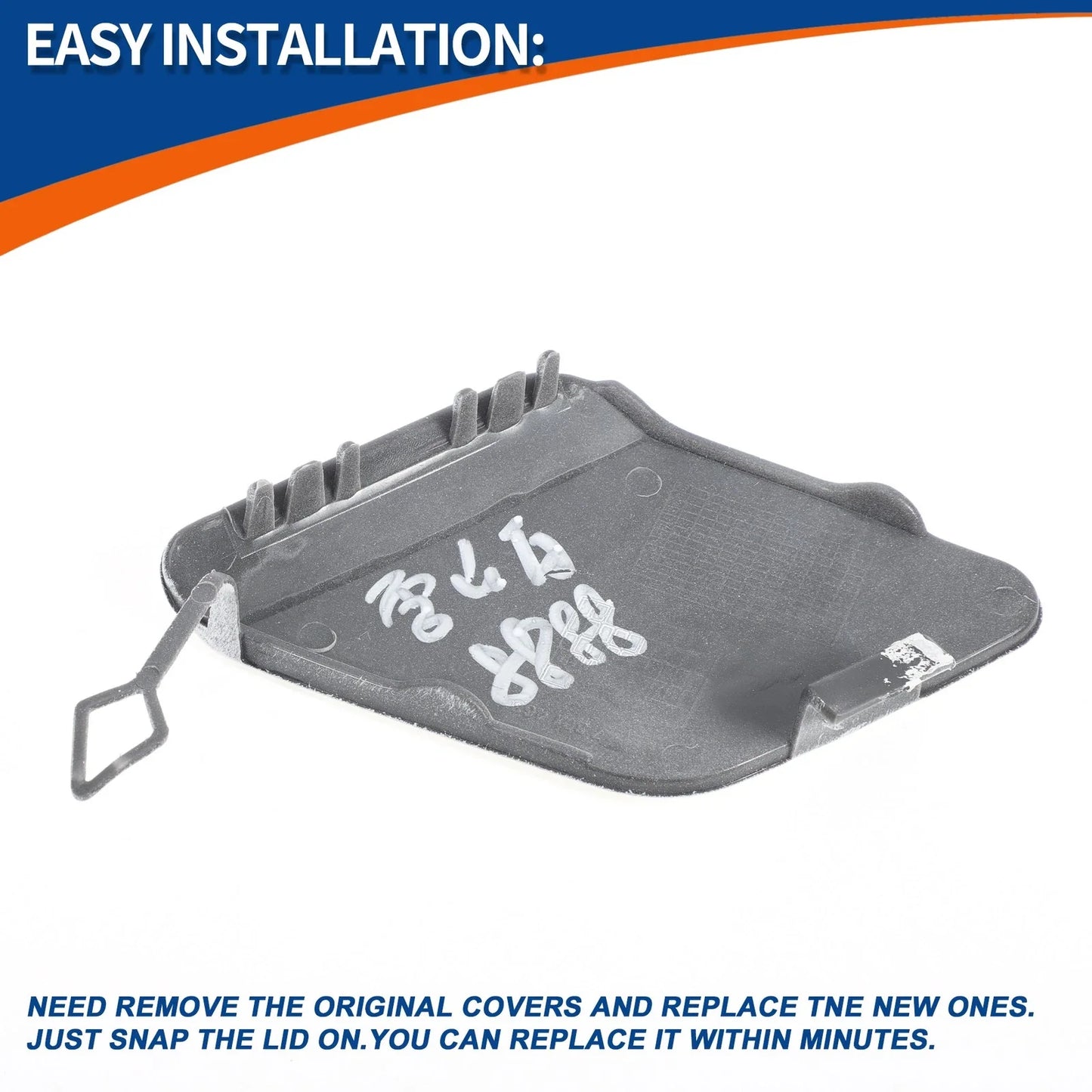 1 x Rear Bumper Tow Hook Cover for BMW 1 Series