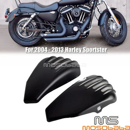 Battery Covers for Harley Sportster Custom XL883C XL200C (2004-2013)