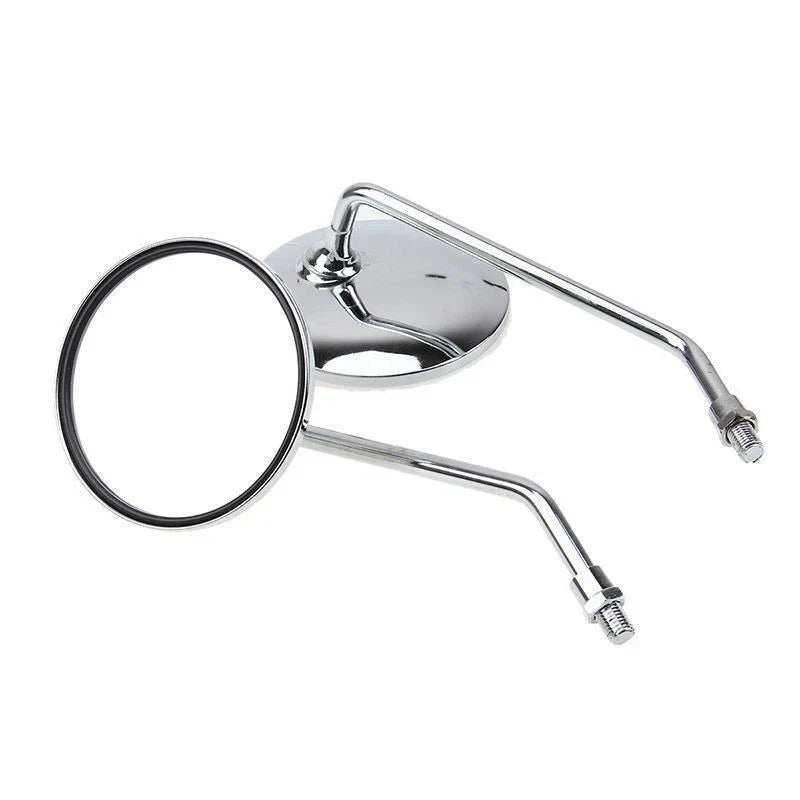 8mm Rearview Mirrors for ATV Quad Moped Scooter Dirt Bike