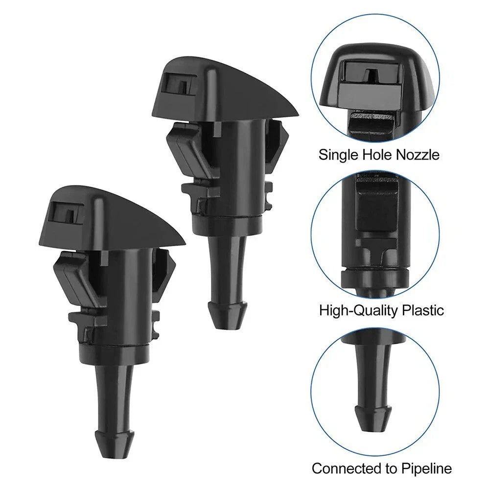 Windscreen Washer Conversion Hose Connectors Nozzle Pump