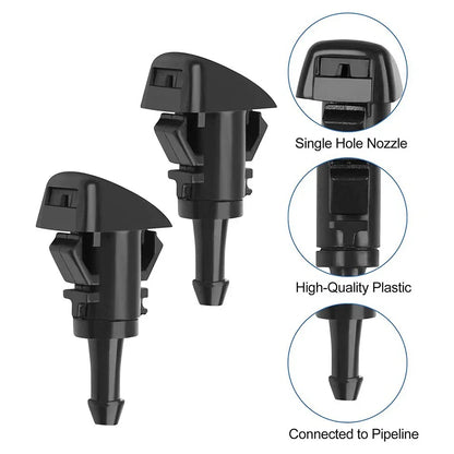 Windscreen Washer Conversion Hose Connectors Nozzle Pump