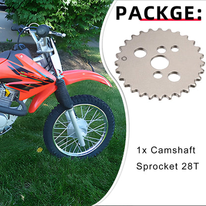Cam Shaft Sprocket 28T for Honda CRF80F (2004–2013)