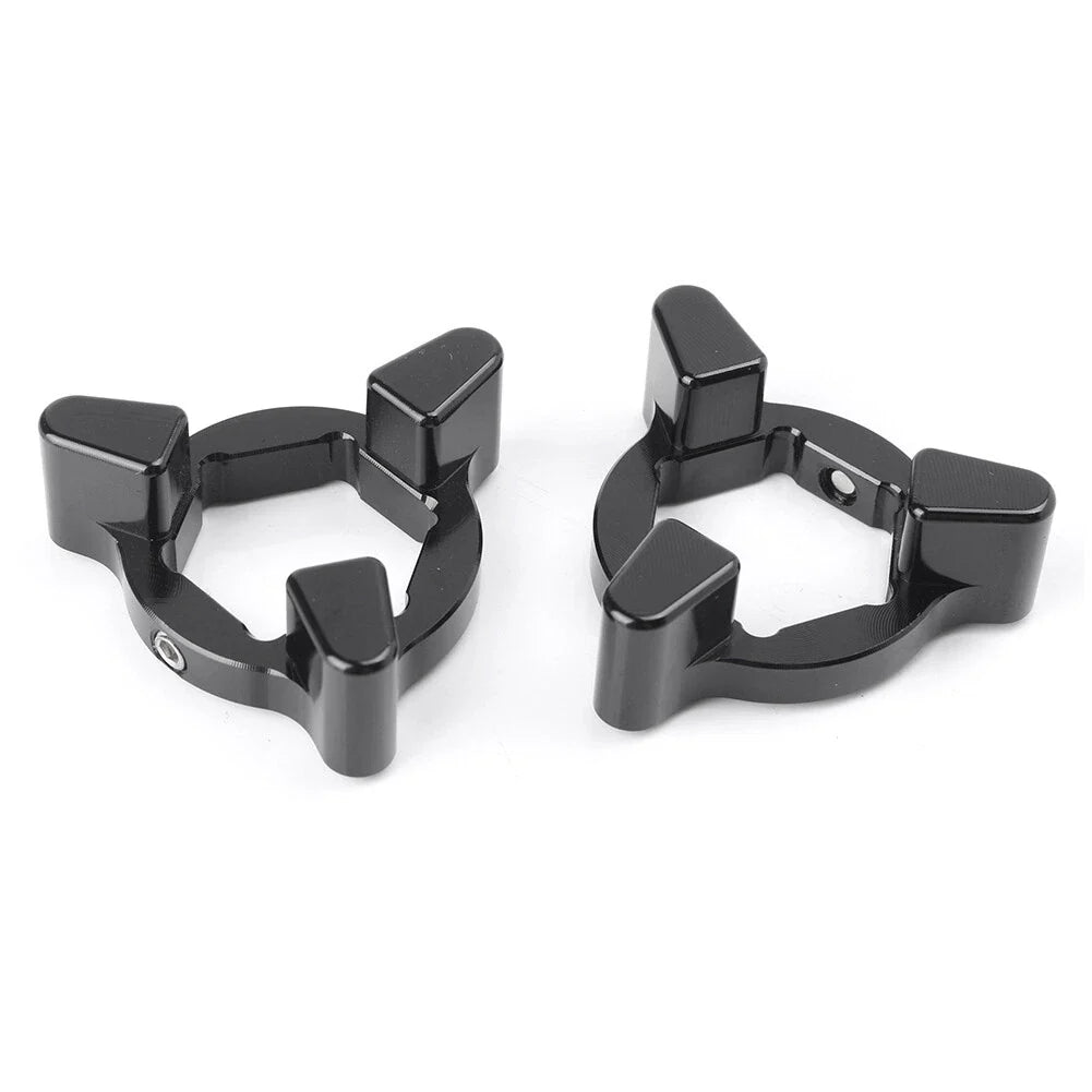 22mm Fork Preload Adjusters for Universal Motorcycles - Silver/Black/Red/Gold/Blue