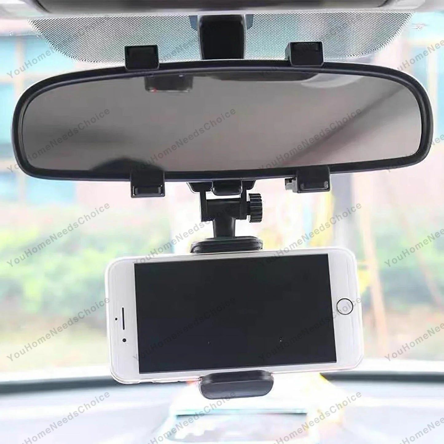 Universal Auto Rear-view Mirror Mount Holder for Cell Phone GPS