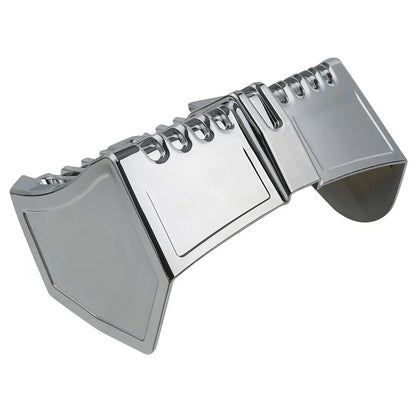 Chrome Oil Cooler Cover for Harley Touring Road King Electra Glide (17-22)