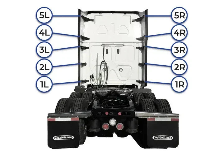 Cab Fairing Bracket 2 x for Freightliner Cascadia (2008–2017)