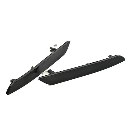 Smoked Black Side Logo Reflector Lamps
