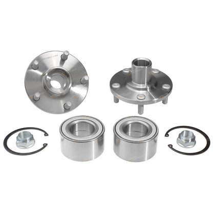 2 x Front Wheel Bearing Hub Kit Assemblies for Toyota Kluger (2007–2014)