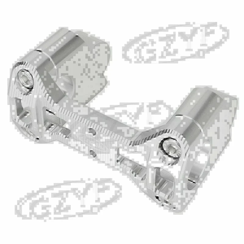 Handle Bar Riser Clamp Mount for BMW R1200GS (2013-2014) Silver