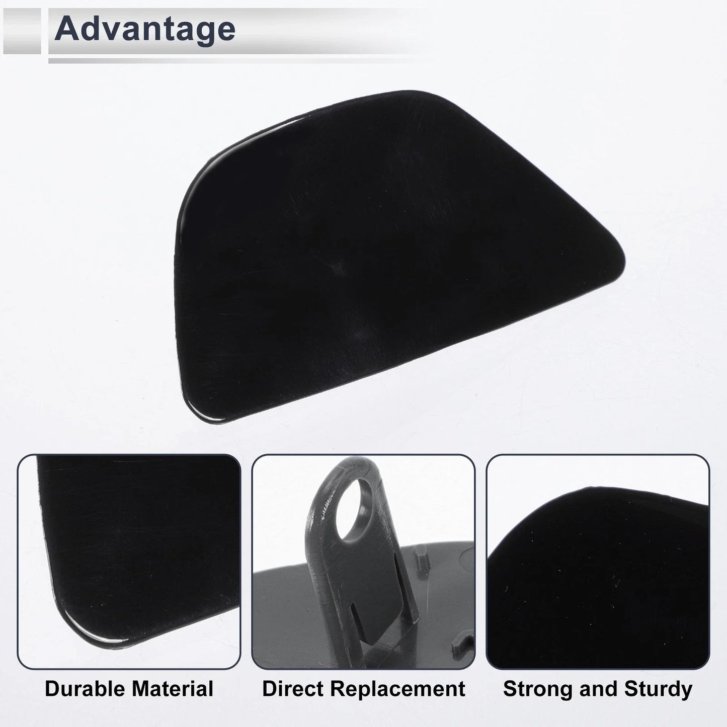Front Right Side Bumper Headlight Washer Nozzle Cover Cap for BMW 535i