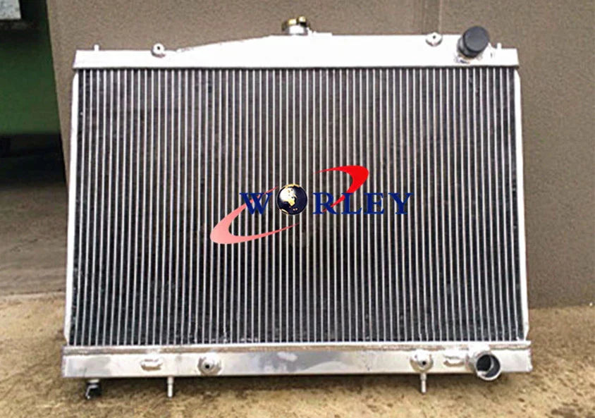 Aluminum Radiator & Fans for Nissan Skyline R33 R34 GT GTT GTR (1993-2003)