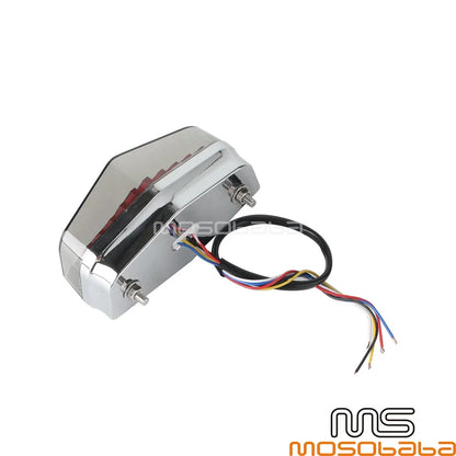 LED Tail Light for Harley Bobber Custom Cafe Racer Norton Lucas Style