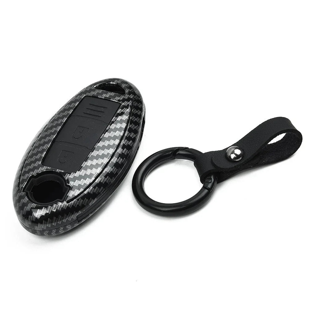 Protector Cover Car Key Case Keychain for Nissan Qashqai Skyline Juke