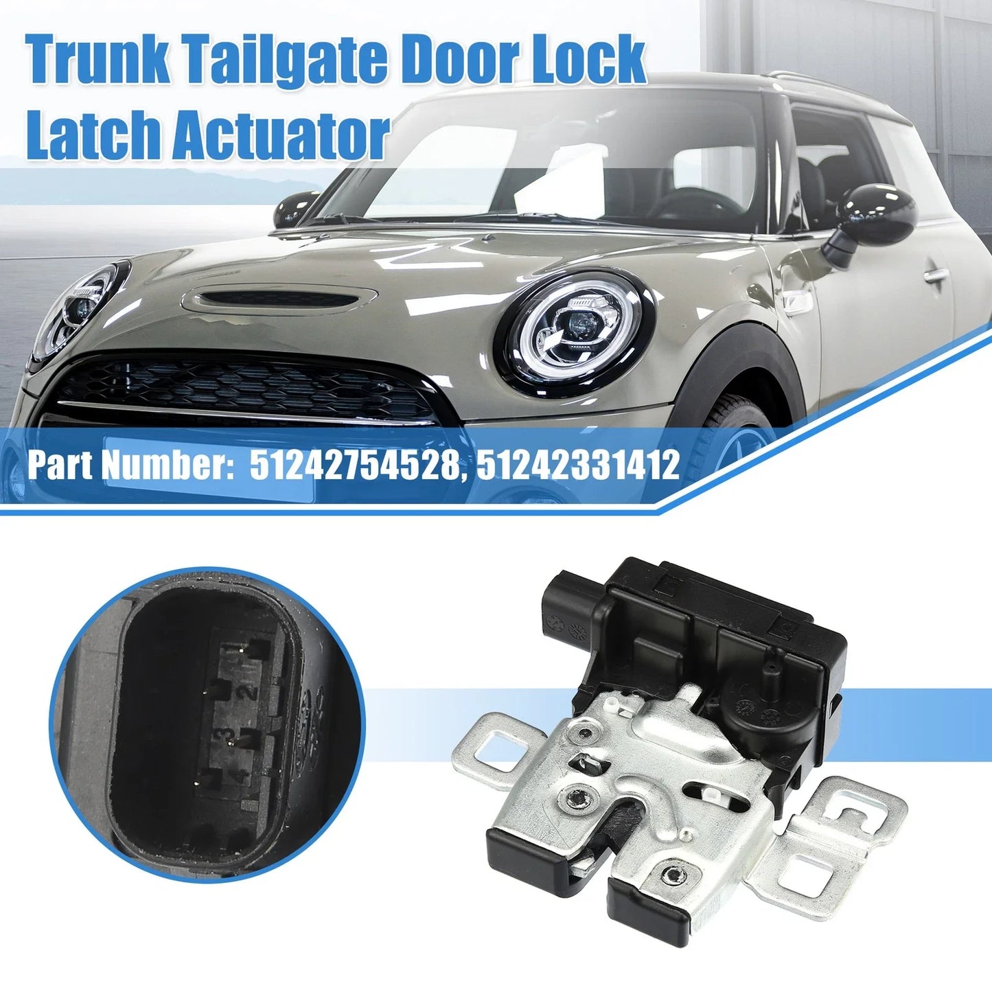 Trunk Latch Lock Actuator Motor for BMW Mini Cooper R50 R53 R56 R59