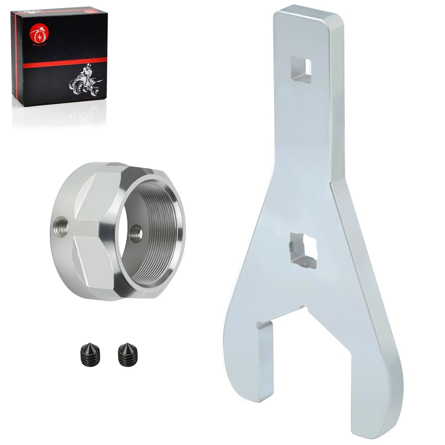 46mm Rear Axle Nut Wrench Tool & Lock Nut for Yamaha Raptor 125 (2011–2013)