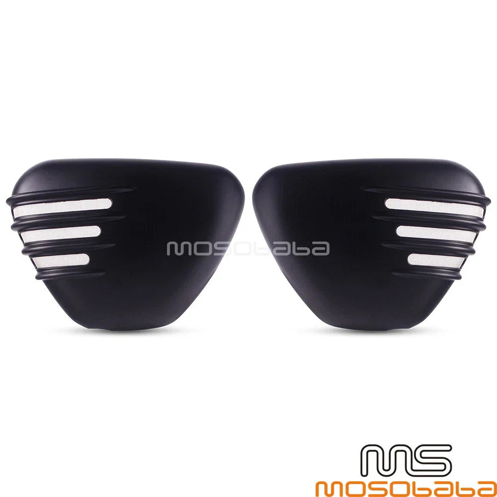 Ribbed Side Battery Panels for Bonneville Street Twin / Street Cup 900 (2016-2021)