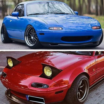 4 Pcs Smoked LED Side Marker Light Lens for Mazda Miata MX-5 (1990-2005)