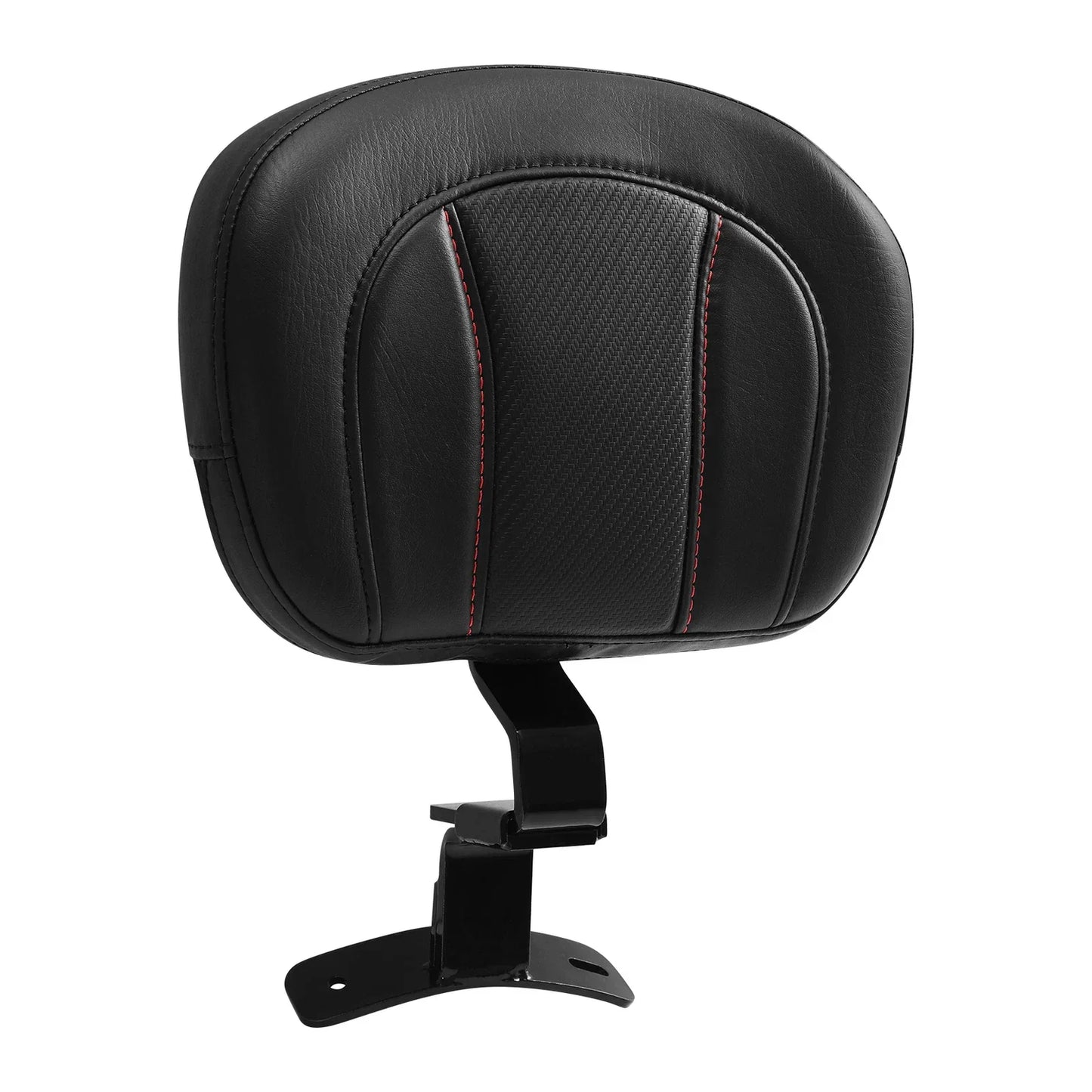 Black Front Rider Backrest for Harley Touring Road King Glide (2009-2023)