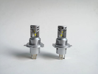 2x H4 LED Headlight Bulb 12V 27W 1900/1500LM 6500K for Cars