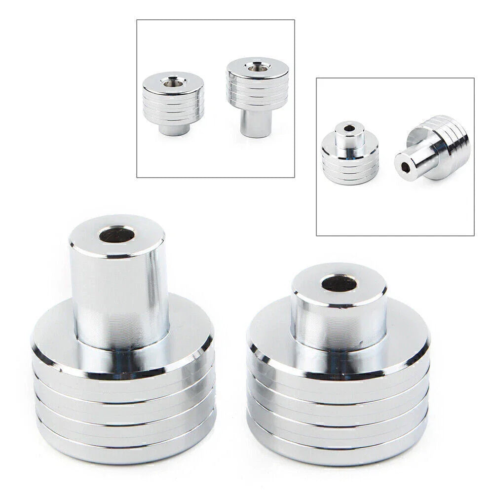 Handle Bar End Plug for Honda Rebel 500 300 (2017-2019) Silver