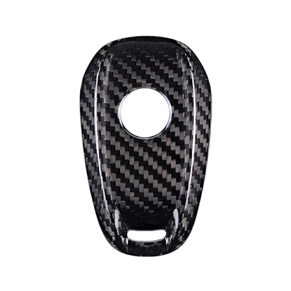 Carbon Fiber Key Shell Cover for Alfa Romeo Giulia Stelvio (2017-2023)
