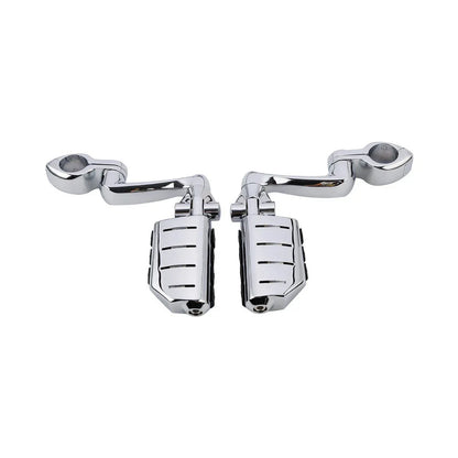 1-1/4" Long Highway Foot Pegs for Harley Touring Street Glide (2014-2023)