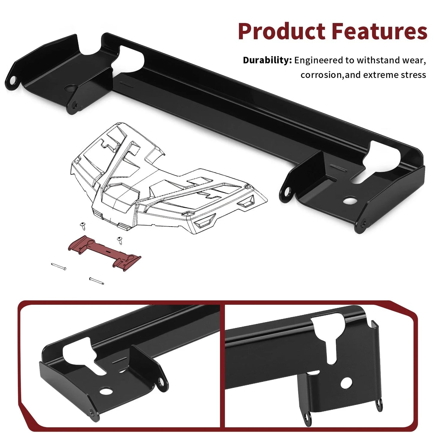Front Rack Pivot Bracket for Polaris Sportsman (2012–2014)