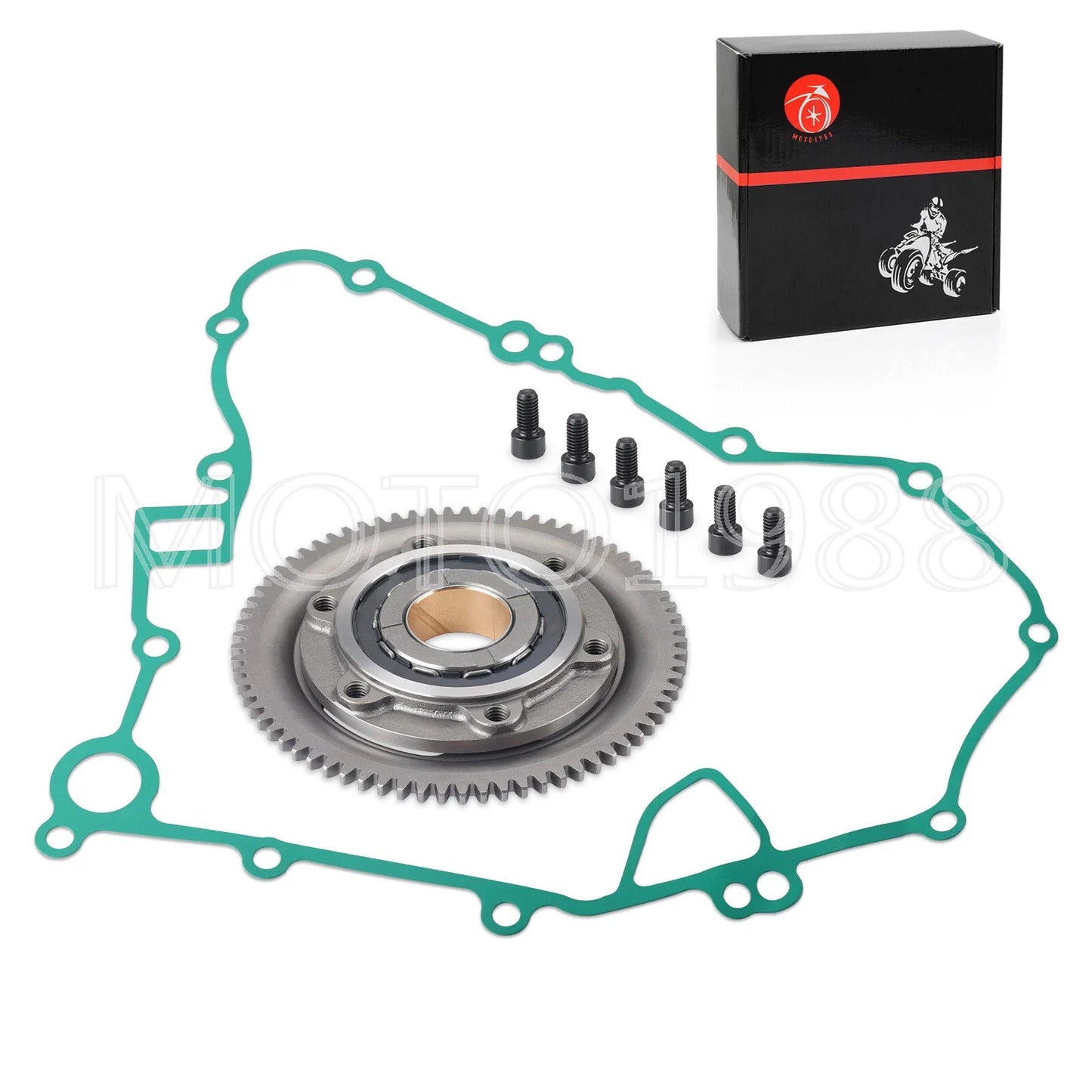 Starter Clutch Idler Gear Gasket Bolts for Kawasaki BF Prairie (2008–2009)