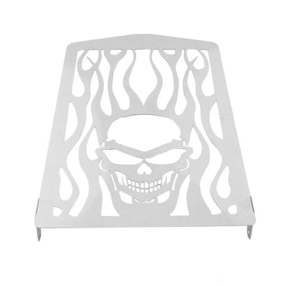 Skull Flame Radiator Grille Guard Cover for YAMAHA Royal Star XVZ13 (1996-2010)