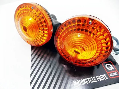 Front Left Right Turn Signal Indicator Blinker Assy Set for YAMAHA DT250 (77-81)
