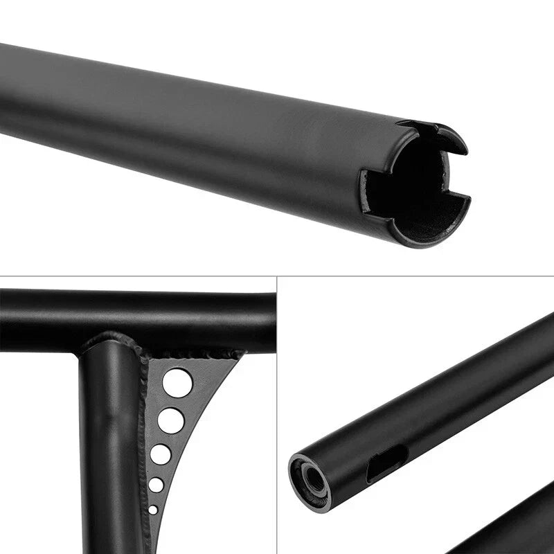 16" Black T-Bar Handlebar for Harley Heritage Softail Dyna