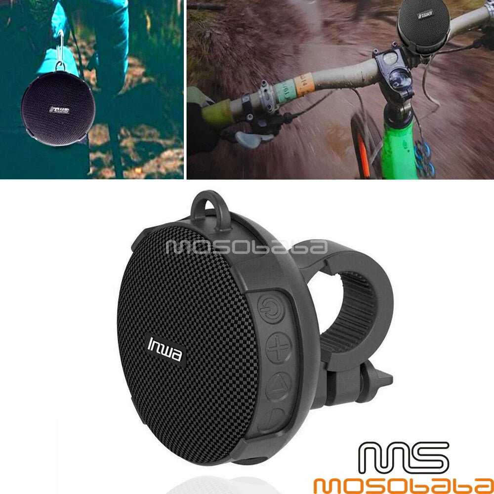 Wireless Bluetooth Stereo Speaker with USB Charging Cable for Bicycle