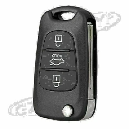 Key Shell for KIA Rondo Sportage Soul Rio Remote Case 3 Button (2006-2019)