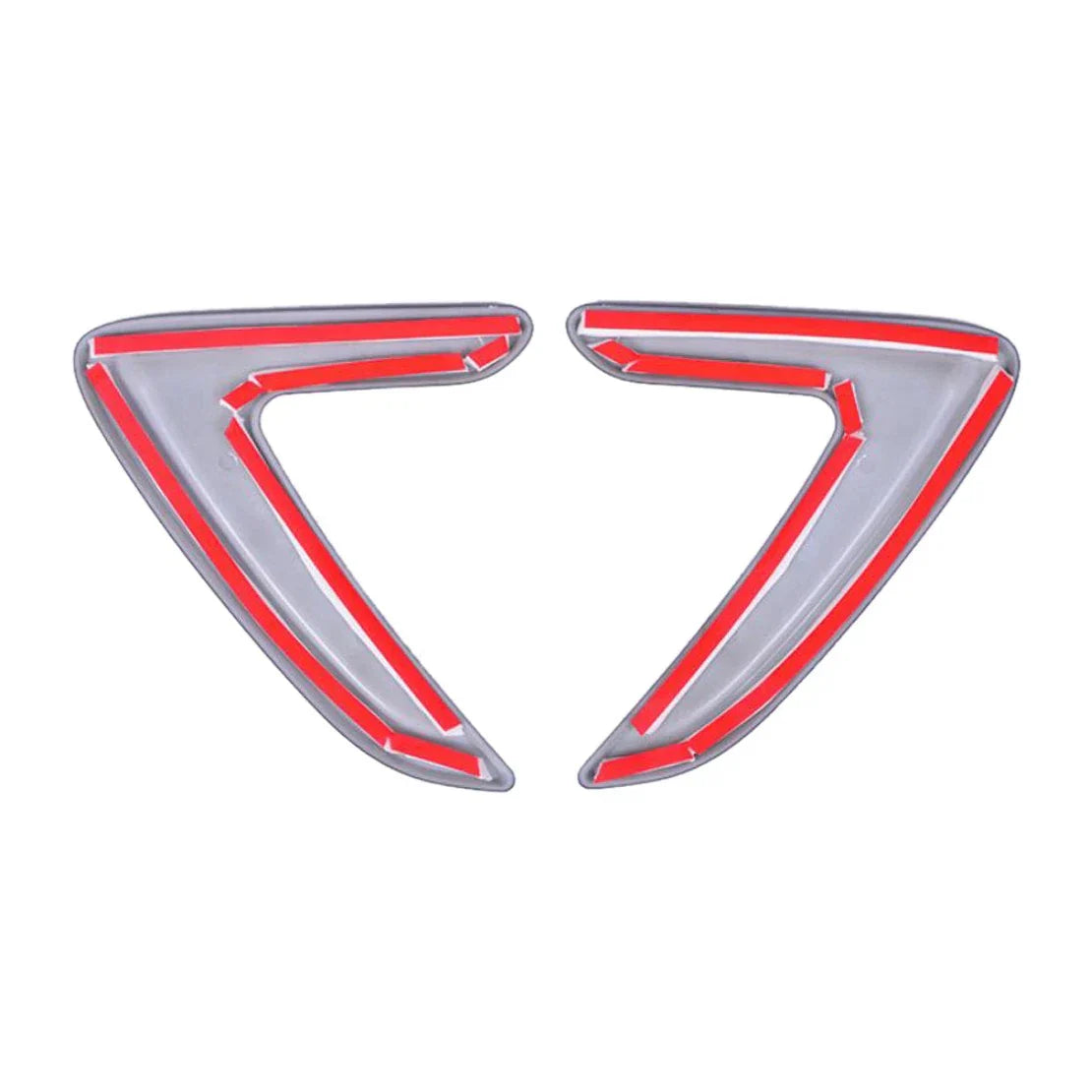 2 x Black Side Wing Air Draft Fender Trim for BMW X5 F15 (2014-2016)