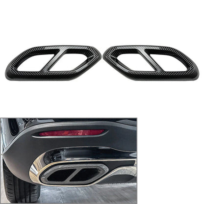 Exhaust Tail Pipe Muffler Tip Cover for Mercedes Benz GLC Class (2022-)