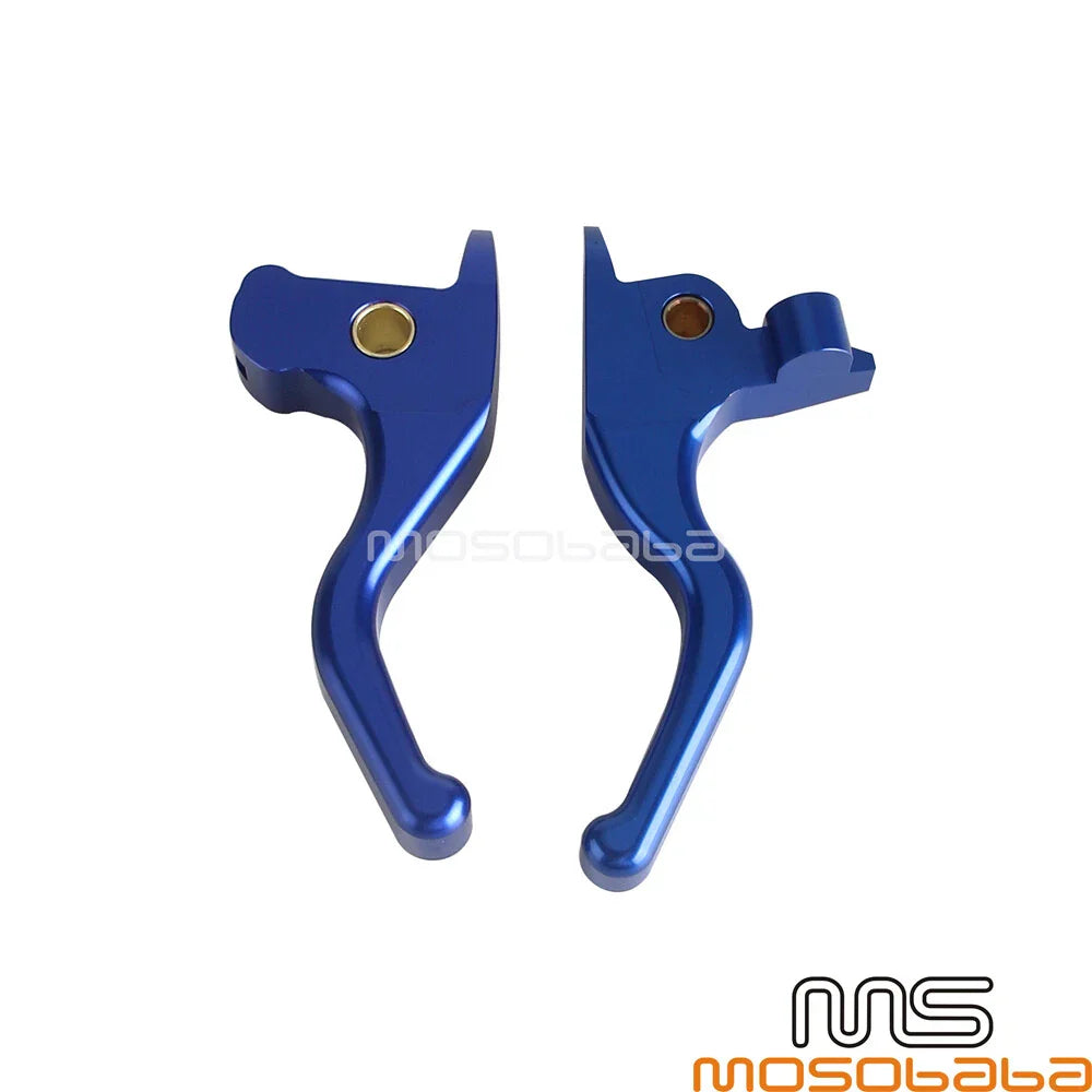 Finger Brake Clutch Levers for Harley Touring Road King Road Glide (14-16)