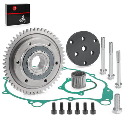 One Way Starter Clutch Bearing Gear Kit w/ Puller for Yamaha Raptor 660R (2002–2003)