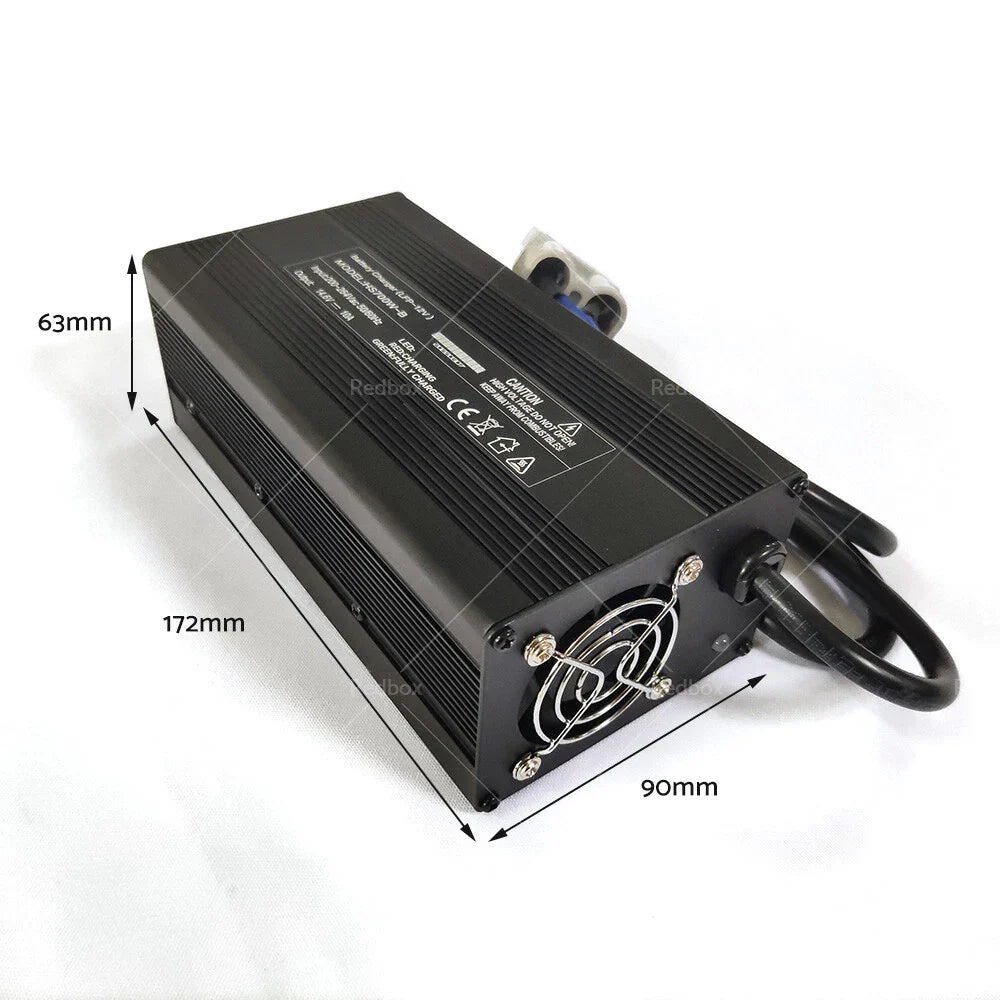30A/40A Lithium Battery Charger w/ Display for LiFePO4 (14.6V)