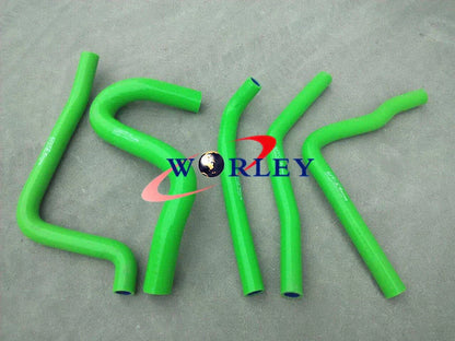 Blue Silicone Radiator Hose for Kawasaki KX250 (1990-1993)