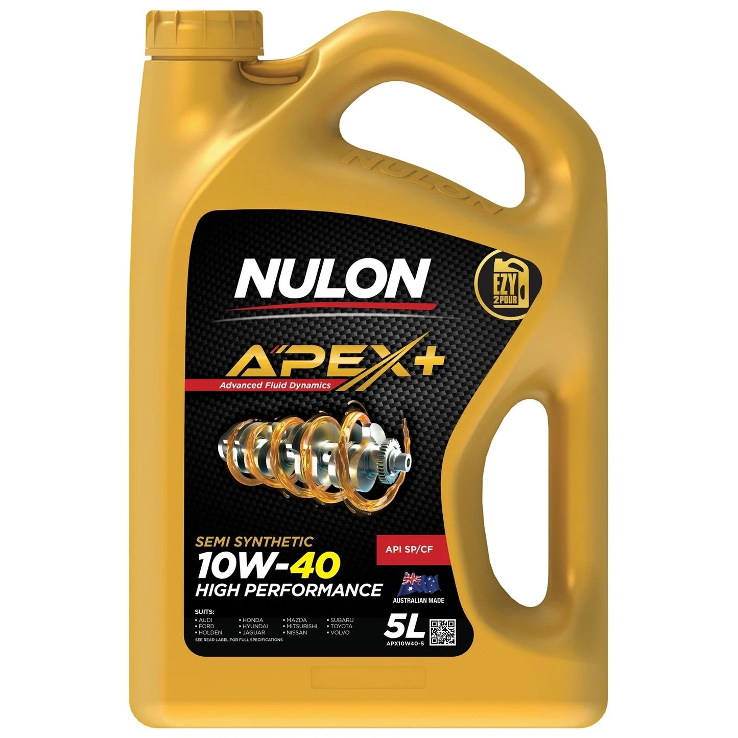 5L Apex+ 10W-40 Long Life Performance Engine Oil