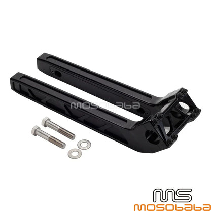 14'' Black Handlebar Pullback Riser 1-1/8'' Clamp for Harley FLFB FLSL (2018-2022)