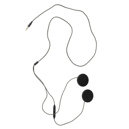 Helmet Headset for Motorcycle Headphone Speakers Plug and Play TPE 35g