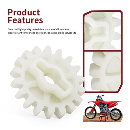 Oil Pump Driven Gear 18T for Honda CRF250R CRF250X (2004–2017)